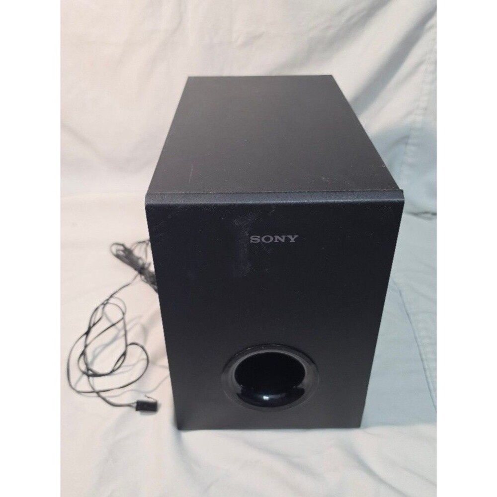 Sony SS-WCT60 Black Wired 8 ohm Home Theater Speaker System Subwoofer ONLY